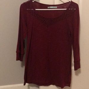 Burgundy Maurice’s top